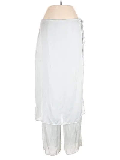 Pre-owned Zara Casual Pants In White