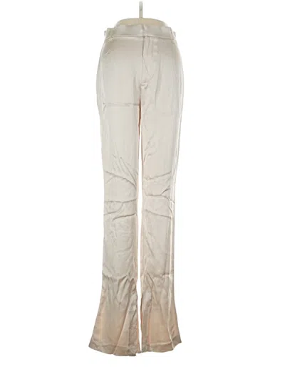 Pre-owned Zara Casual Pants In White