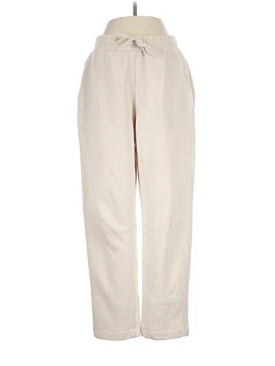 Pre-owned Zara Casual Pants In White