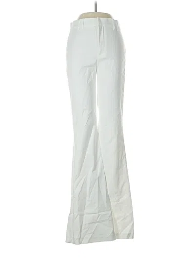 Pre-owned Zara Casual Pants In White