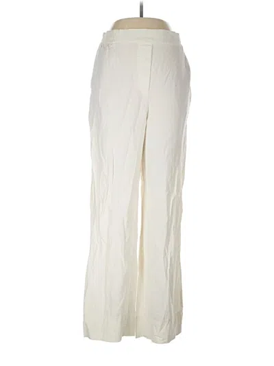 Pre-owned Zara Casual Pants In White