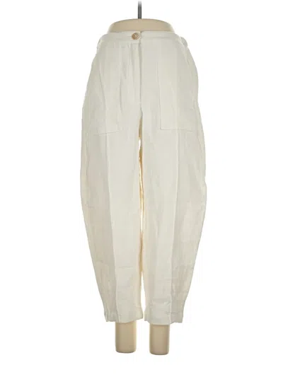 Pre-owned Zara Casual Pants In White