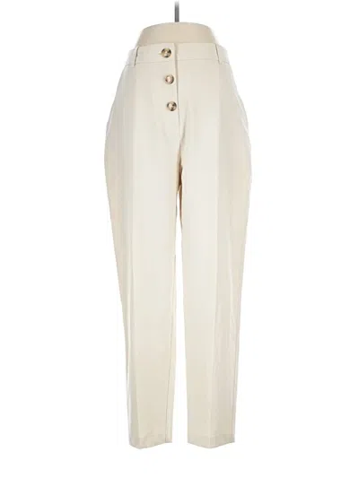Pre-owned Zara Casual Pants In White