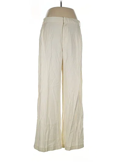 Pre-owned Zara Casual Pants In White