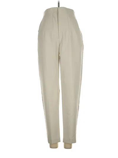 Pre-owned Zara Casual Pants In White