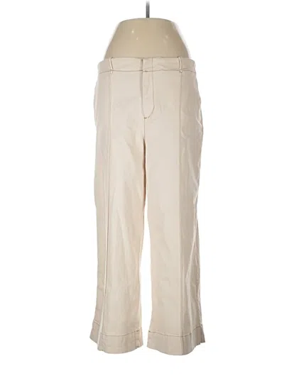 Pre-owned Zara Casual Pants In White