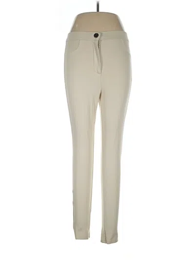 Pre-owned Zara Casual Pants In White