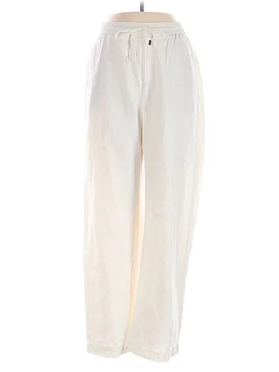 Pre-owned Zara Casual Pants In White
