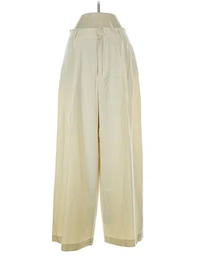 Pre-owned Zara Casual Pants In White
