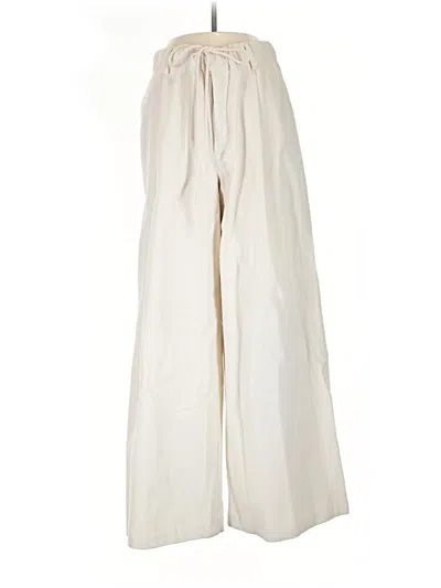Pre-owned Zara Casual Pants In White