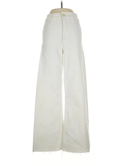 Pre-owned Zara Casual Pants In White