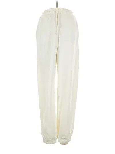 Pre-owned Zara Casual Pants In White