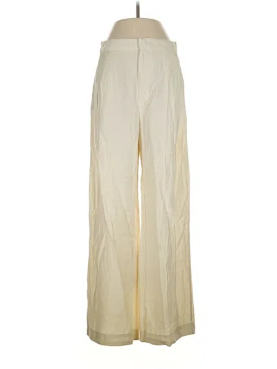 Pre-owned Zara Casual Pants In White