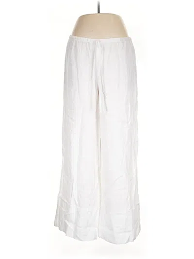 Zara Casual Pants In White