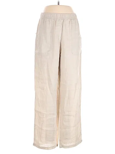 Pre-owned Zara Casual Pants In White