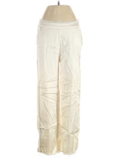 Pre-owned Zara Casual Pants In White