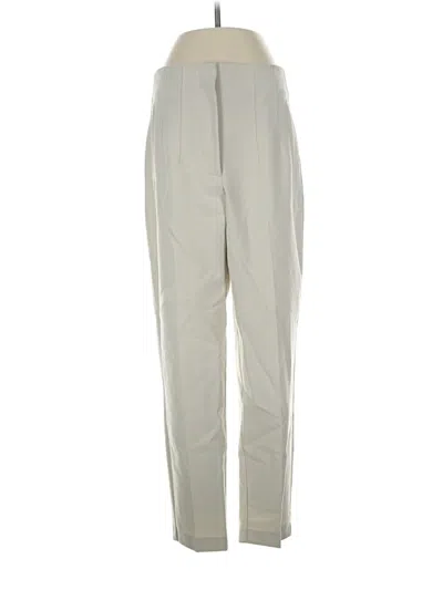 Pre-owned Zara Casual Pants In White