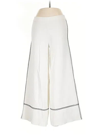 Pre-owned Zara Casual Pants In White