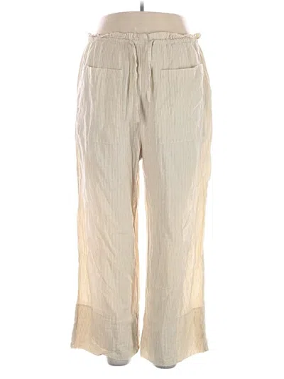 Pre-owned Zara Casual Pants In White