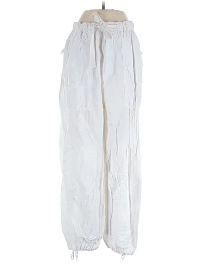 Pre-owned Zara Casual Pants In White
