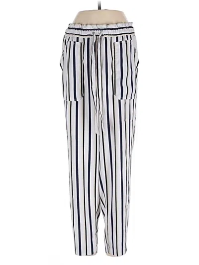 Pre-owned Zara Casual Pants In White