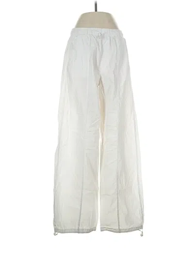 Pre-owned Zara Casual Pants In White