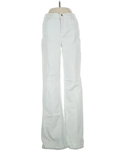 Pre-owned Zara Casual Pants In White