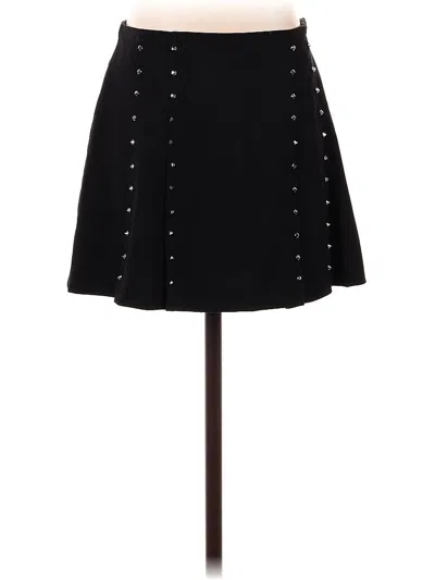 Pre-owned Zara Casual Skirt In Black