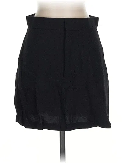 Pre-owned Zara Casual Skirt In Black