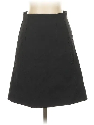 Pre-owned Zara Casual Skirt In Black