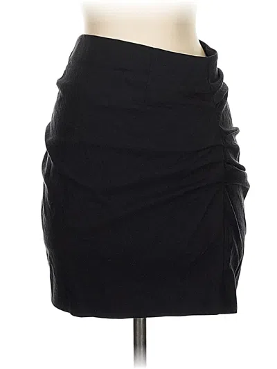 Pre-owned Zara Casual Skirt In Black