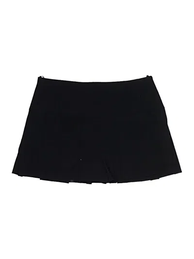 Pre-owned Zara Casual Skirt In Black