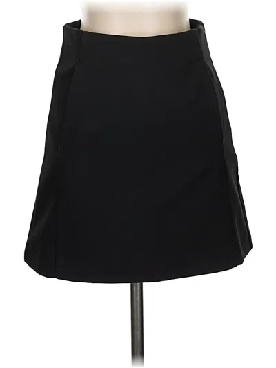 Pre-owned Zara Casual Skirt In Black