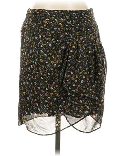 Pre-owned Zara Casual Skirt In Black