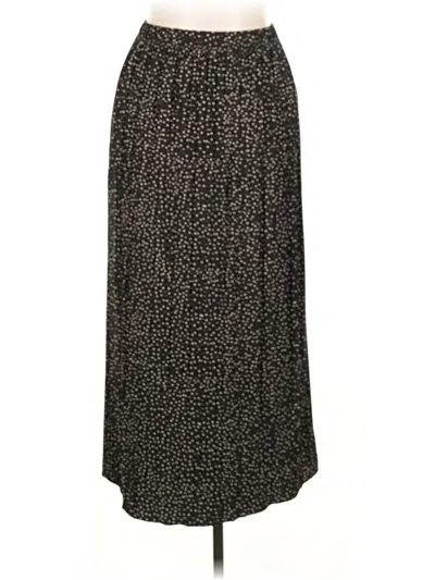 Pre-owned Zara Casual Skirt In Black