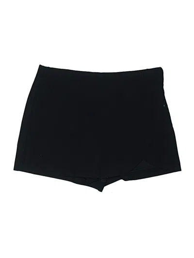 Pre-owned Zara Casual Skirt In Black