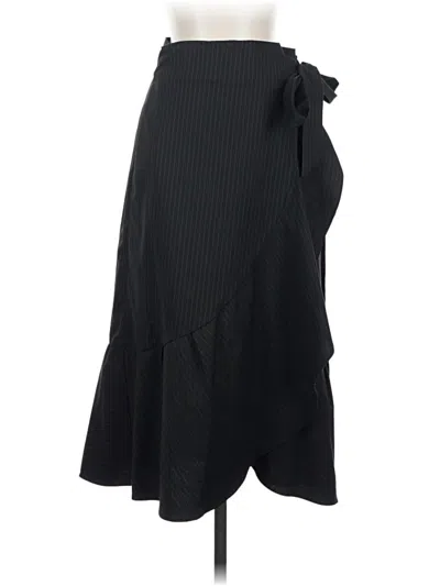 Pre-owned Zara Casual Skirt In Black