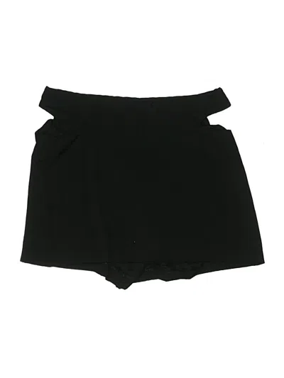 Pre-owned Zara Casual Skirt In Black