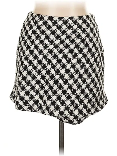 Pre-owned Zara Casual Skirt In Black