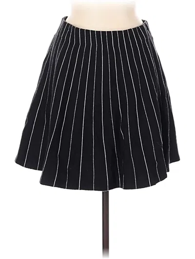 Pre-owned Zara Casual Skirt In Black