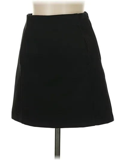 Pre-owned Zara Casual Skirt In Black