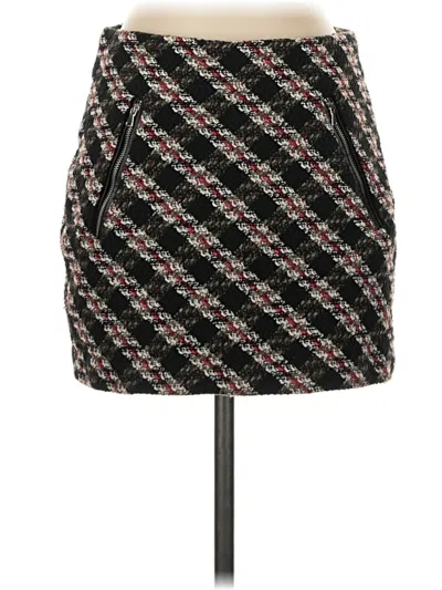 Pre-owned Zara Casual Skirt In Black