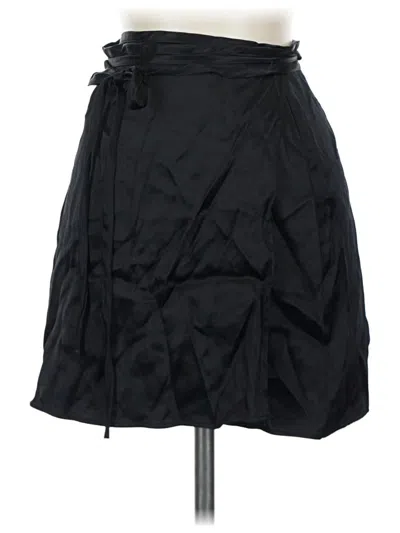 Pre-owned Zara Casual Skirt In Black