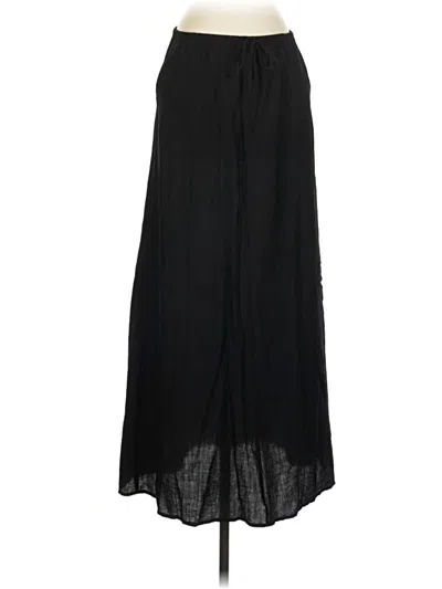 Pre-owned Zara Casual Skirt In Black