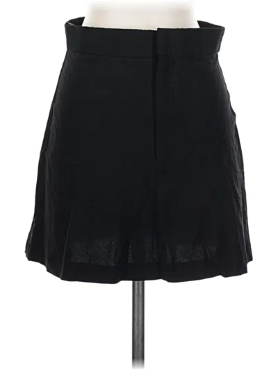 Pre-owned Zara Casual Skirt In Black