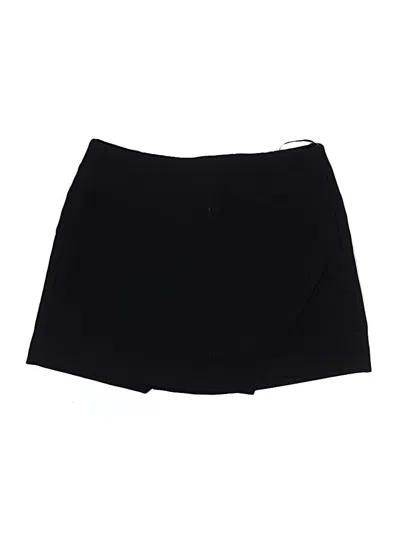 Pre-owned Zara Casual Skirt In Black