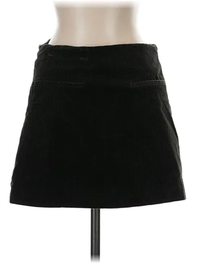 Pre-owned Zara Casual Skirt In Black