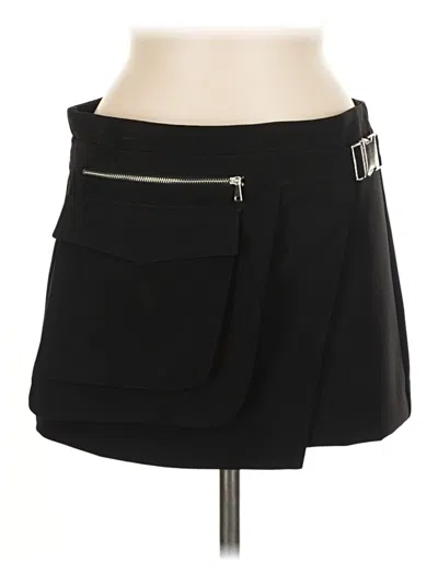 Pre-owned Zara Casual Skirt In Black