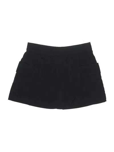 Pre-owned Zara Casual Skirt In Black