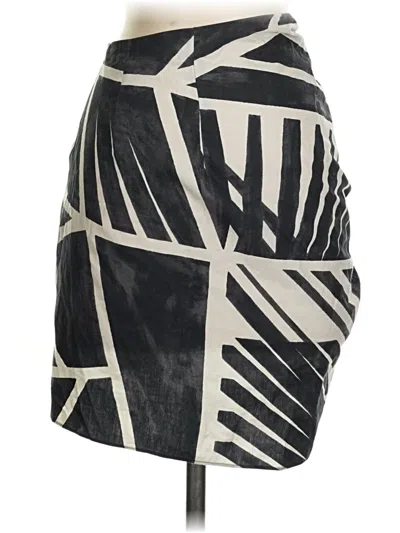 Pre-owned Zara Casual Skirt In Black
